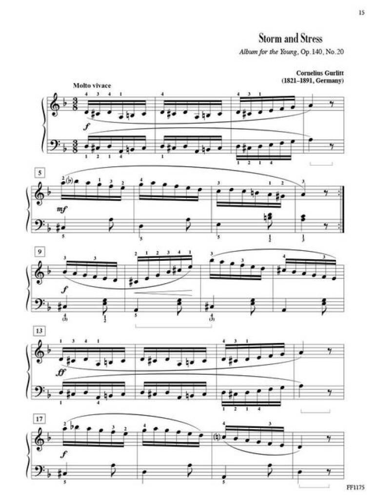Piano Literature for a Dark and Stormy Night Vol.1